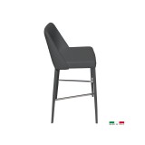 Bellini Modern Living Polly Counter Stool - Grey