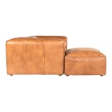 Moe's Home Collection Luxe Nook Modular Sectional Tan Black - Side