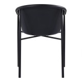 Moe's Home Collection Shindig Outdoor Dining Chair - Set of 2 - Rear