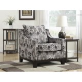 Onyx Fabric With Black Legs