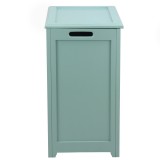 Oceanstar Storage Laundry Hamper - Turquoise - Side