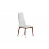 Ricky Dining Chair White Faux Leather 