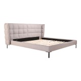 Moe's Home Collection Ostalo King Bed - Grey - Perspective