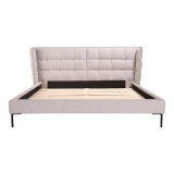 Moe's Home Collection Ostalo King Bed - Grey - Front