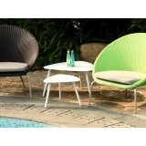 Whiteline Modern Living Rowan Indoor / Outdoor Side Table