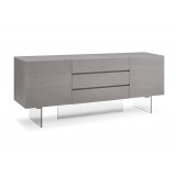 Roxana Buffet In Grey Oak - Angled