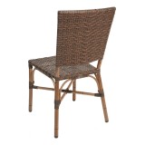 Hand Painted Aluminum Frame Side Chair - RT-03 - Back