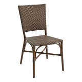 Hand Painted Aluminum Frame Side Chair - RT-03 - Java