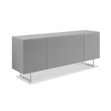 Wally Buffet (Grey) - Angled