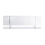 Whiteline Modern Living Struttura Buffet Large - White - Front