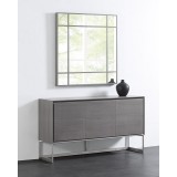 Fiona Buffet Gray Oak Veneer - Lifestyle