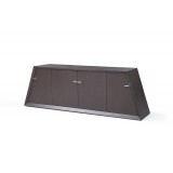 Zico Buffet In Wengee Oak Veneer - Angled
