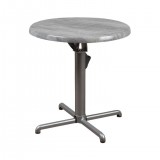 Atlantic Veendam Piece Round Patio Dining Set - White BG