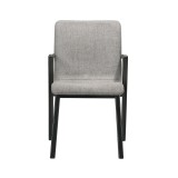 Cortina Varde Black Dining Chair - Front