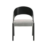 Cortina Polly Black Dining Chair - Front