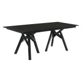 Cortina Jackie Black Dining Table
