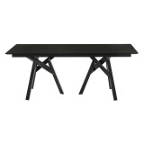 Cortina Jackie Black Dining Table - Front