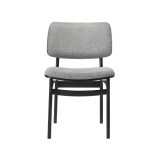 Cirque Lima Black Dining Chair - Front