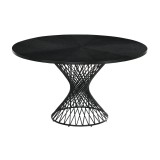 Cirque Lima Black Dining Table 