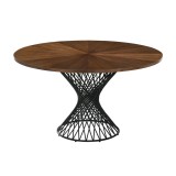 Cirque Polly Walnut Dining Table 