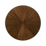 Cirque Lima Walnut Dining Table - Table Top