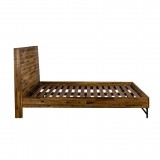 Cusco 3 Piece Acacia King Bed - Side