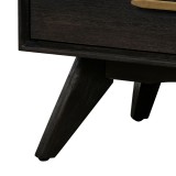Loft Acacia - Nighstand - Leg Close-Up