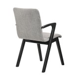 Laredo Varde Black Dining Chair - Back Angle