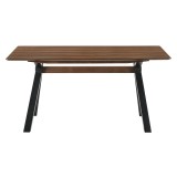 Laredo Jackie Black Dining Table - Front