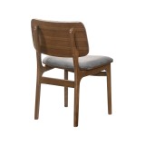 Laredo Lima Black Dining Chair - Back Angle