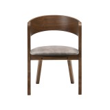 Laredo Jackie Walnut Dining Chair - Front