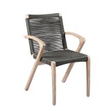 Oasis and Brielle Dark Dining Chair