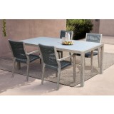 Sienna and Madsen Eucalyptus Wood Dining Chair - Lifestyle