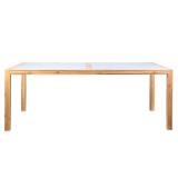 Sienna and Madsen Acacia Wood Dining Table - Table