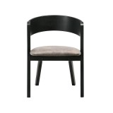 Venus Piece Black Dining Chair - 