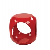 Slick Accent Table - Red