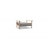 Innovation Living Splitback Frej Chair - Mixed Dance Gray - Oak Flat