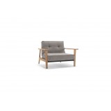 Innovation Living Splitback Frej Chair - Mixed Dance Gray - Oak Recline