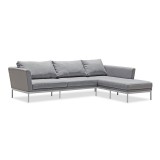 Whiteline Modern Living Ursula Indoor / Outdoor Sectional Chaise