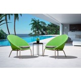 Drake Indoor/Outdoor Steel Side Table - Lifestyle