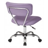 Vista Task Office Chair - Purple Faux
