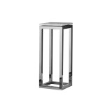 Bellini Modern Living Stud End Table - Chrome Base