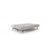 Supremax Quilt Deluxe Sofa In Dark Wood Legs - Fully Reclined