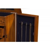 Augusta Jewelry Armoire - Side Drawer
