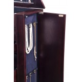 Berkeley Jewelry Armoire - Coffee - Side Drawer