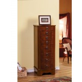 Berkeley Jewelry Armoire - Coffee - Drawers Closed