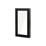 Modern Wall-Hanged Mirror Jewelry Cabinet Storage Armoire Esspresso