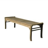 Renaissance Eco-friendly 5-foot Backless Outdoor Hand-scraped Hardwood Garden Bench