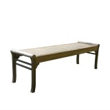 Renaissance Eco-friendly 5-foot Backless Outdoor Hand-scraped Hardwood Garden Bench