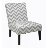 Victoria Chair - Zig Zag Grey